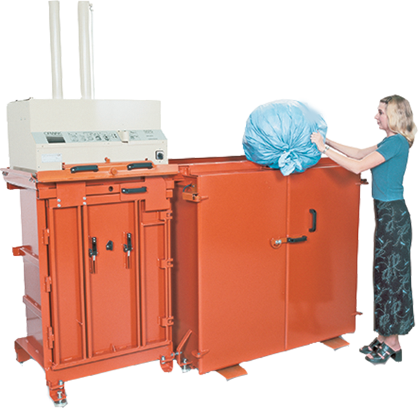 ORWAK 5070 Combi пресс для картона и смешанных отходов