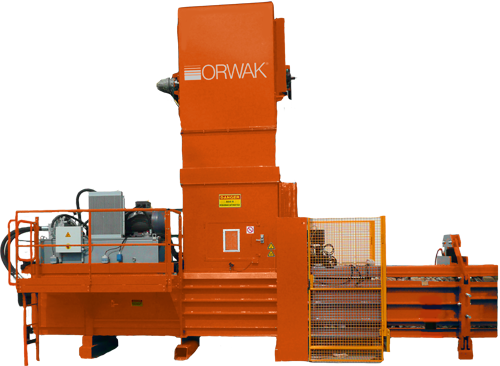 Автоматический пресс для отходов ORWAK HORIZONTAL 600 AT